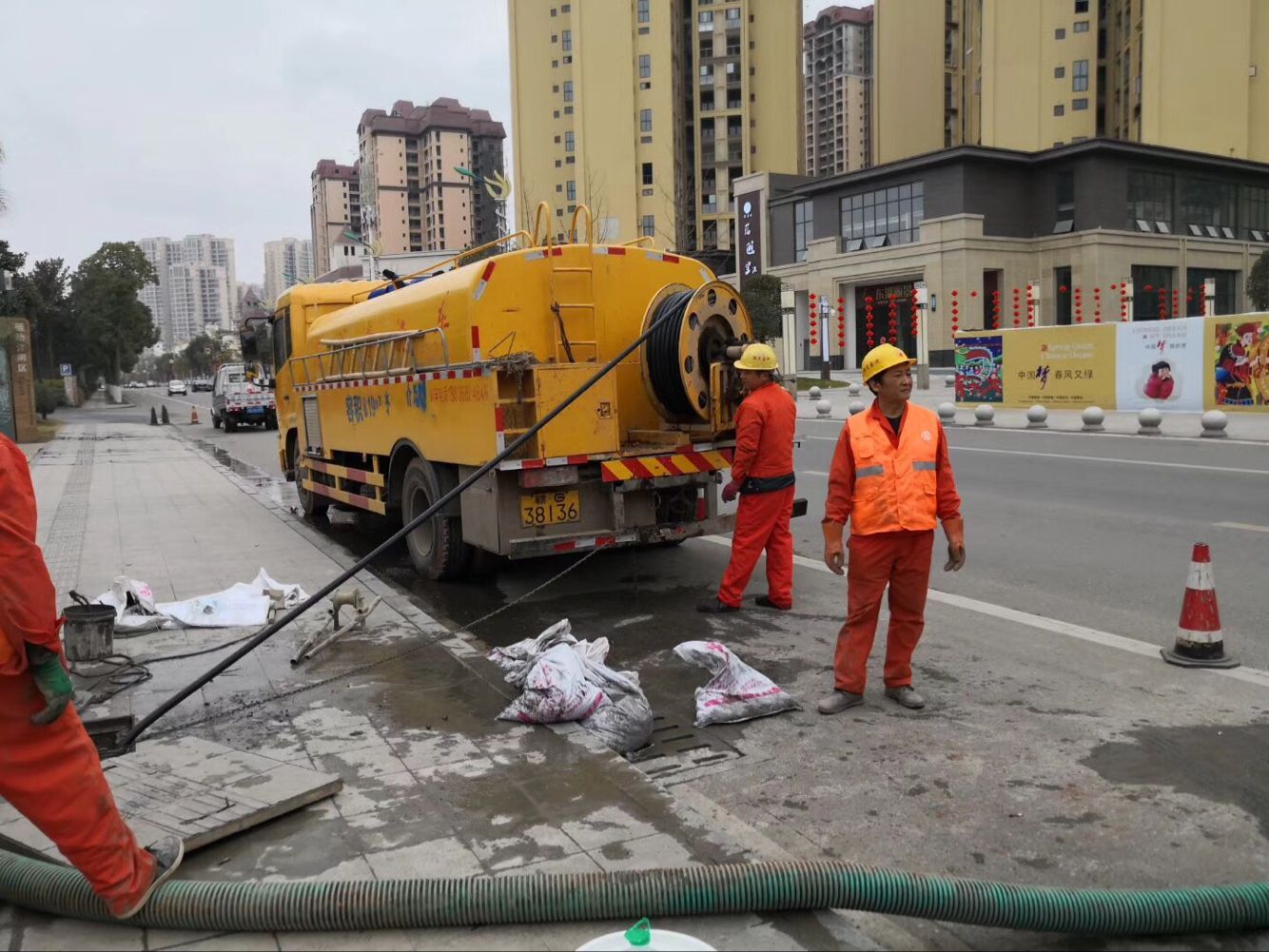 岳西排污管道清淤-管道清洗